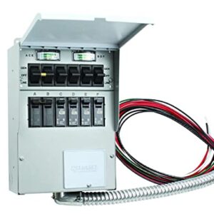 306C Pro/Tran 30-Amp 6-Circuit 2 Manual Transfer Switch