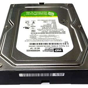 Western Digital WD AV-GP 500GB 32MB Cache SATA 3.0Gb/s 3.5inch (CCTV DVR, PC) Internal Hard Drive (Low power, Quiet) -w/1 Year Warranty