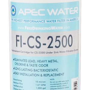 APEC Water Systems FI-CS-2500 Replacement Filter for CS-2500 Water Filtration System