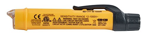 Klein Tools NCVT-3 Voltage Tester, Non-Contact Dual Range Voltage Tester Pen for AC Testing with Integrated Flashlight