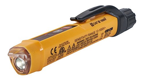 Klein Tools NCVT-3 Voltage Tester, Non-Contact Dual Range Voltage Tester Pen for AC Testing with Integrated Flashlight