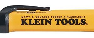 Klein Tools NCVT-3 Voltage Tester, Non-Contact Dual Range Voltage Tester Pen for AC Testing with Integrated Flashlight