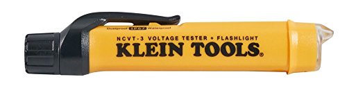 Klein Tools NCVT-3 Voltage Tester, Non-Contact Dual Range Voltage Tester Pen for AC Testing with Integrated Flashlight