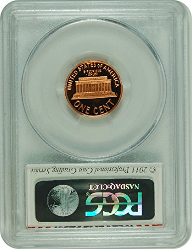 1986 Lincoln Red Bunting Label Penny PR-70 PCGS DCAM