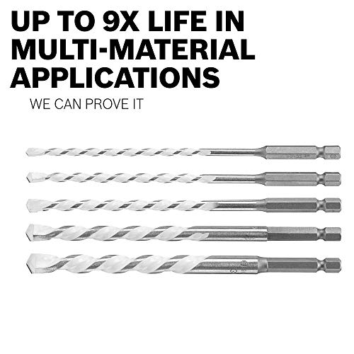 BOSCH MP500T Drill Bit Set, 5 Piece