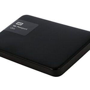 WD 500GB Black My Passport Ultra Portable External Hard Drive - USB 3.0 - WDBWWM5000ABK-EESN