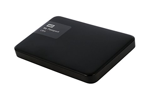 WD 500GB Black My Passport Ultra Portable External Hard Drive - USB 3.0 - WDBWWM5000ABK-EESN