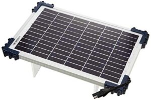 optimate solar 10w, tm-522-1, 6-step 12v 0.83a sealed solar battery saving charger & maintainer