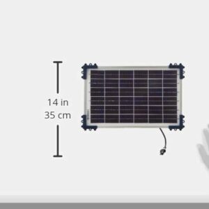 OptiMATE Solar 10W, TM-522-1, 6-step 12V 0.83A sealed solar battery saving charger & maintainer