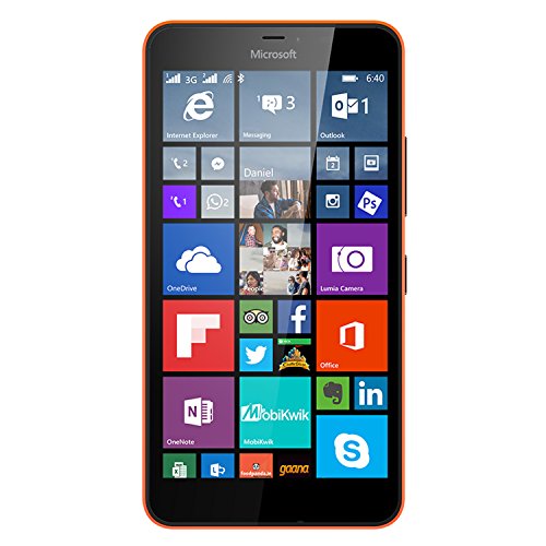 Microsoft Lumia 640 XL LTE, RM-1096, 8GB Dual Sim Unlocked Smartphone - Orange