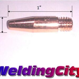 WeldingCity Pack of 10-pcs Tapered Contact Tip 11T-30 (.030") for MIG Welding Gun Lincoln Magnum 100L and Tweco #1/Mini