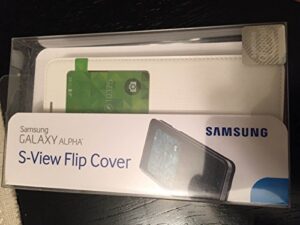 samsung s-view flip cover for samsung galaxy alpha