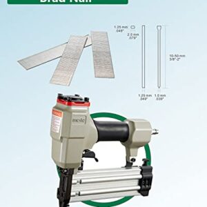 meite F38 18 Gauge 1-1/2 Inch Leg Length Galvanized Brad Nails Ideal for Upholstery, Trims, Molding, Woodworking 5,000 PCS/Box (1 Box)