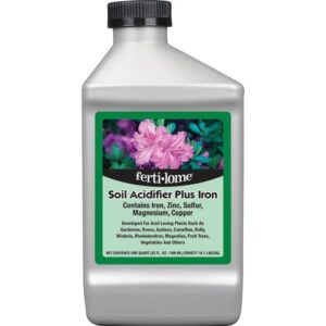 fertilome (10660) soil acidifier plus iron (32 oz)