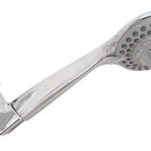 Shower Head - Handheld Rainfall High Pressure and Flow with Removable Water Restrictor – Powerful/Detachable Hand Held Chrome ShowerHead for Best Rain Massage and Relaxation