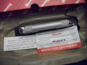 starrett 98-6 6" machinists' level with ground and graduated vials