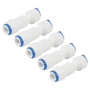 1/4-inch quick connect check fitting valve for ro pure check water valve reverse osmosis system pack of 5