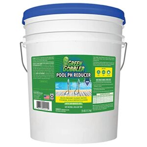 green gobbler ph down | pool & hot tub spa ph reducer | ph decreaser | sodium bisulfate | 25 lb pail