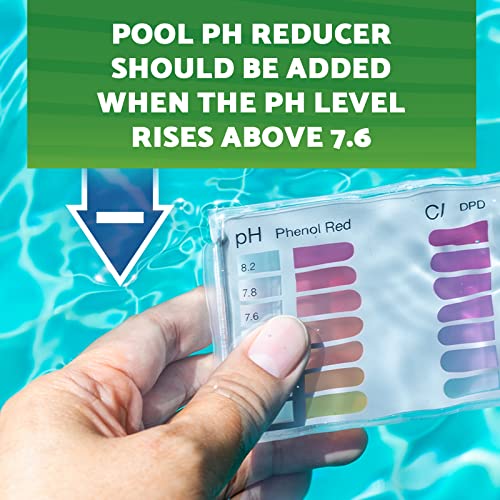 Green Gobbler pH Down | Pool & Hot Tub Spa pH Reducer | pH decreaser | Sodium Bisulfate | 25 lb Pail