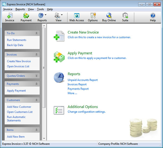 Express Invoice Software for Managing Invoices and Payments [Download]