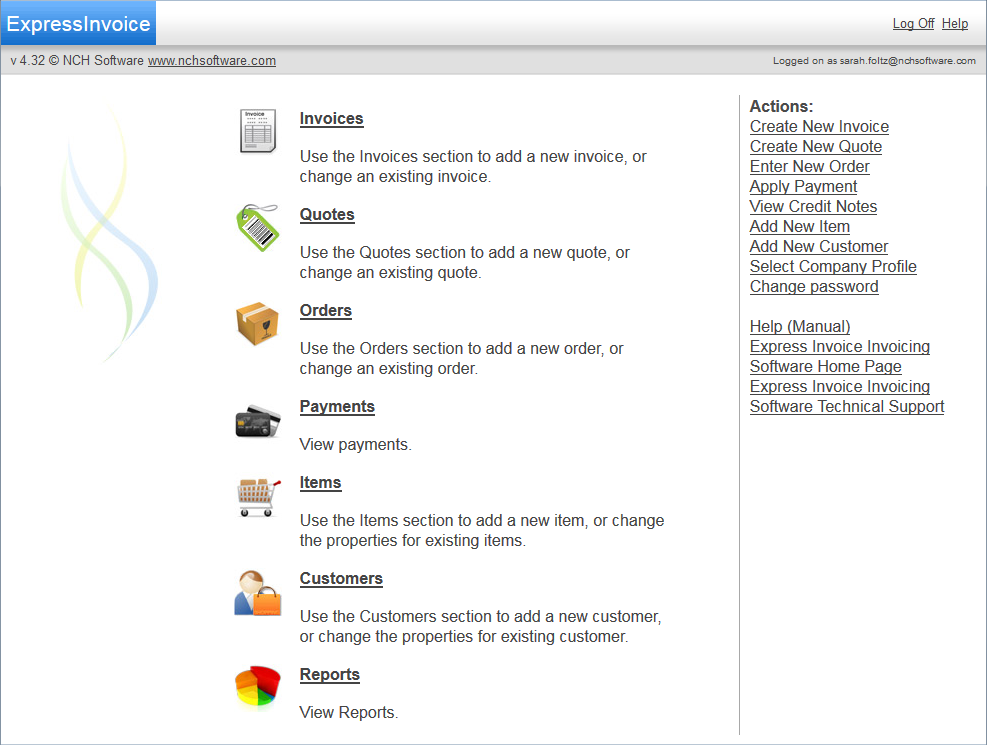 Express Invoice Software for Managing Invoices and Payments [Download]