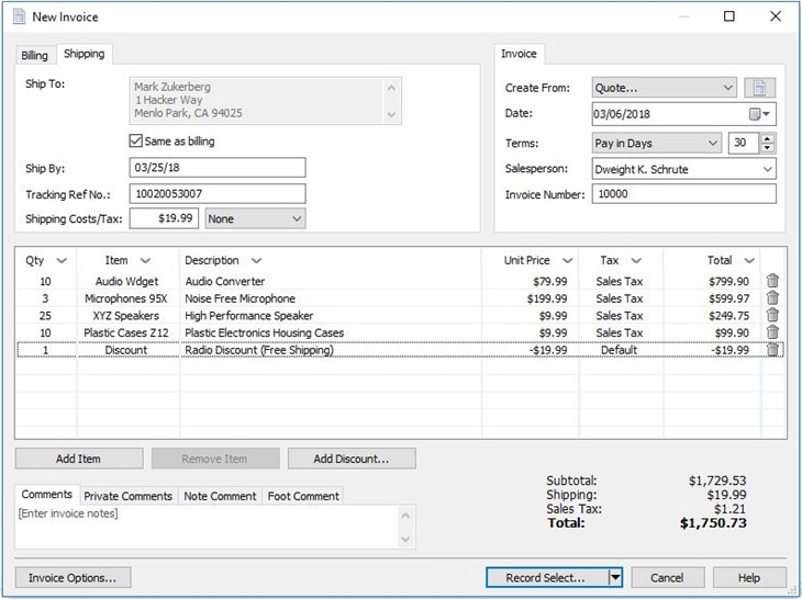 Express Invoice Software for Managing Invoices and Payments [Download]