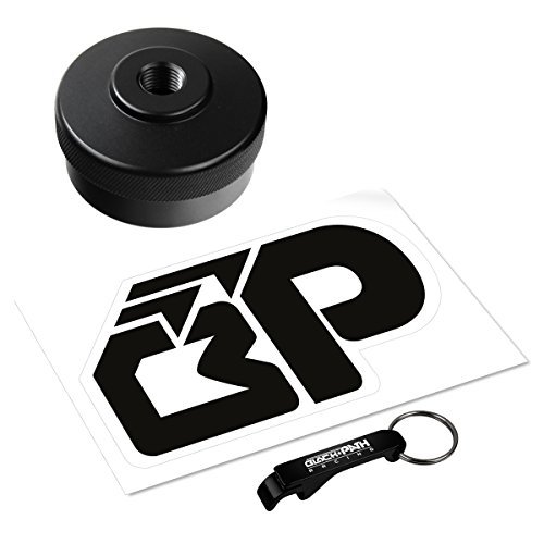 BlackPath - Fits Honda Extended Run Gas Cap Handi Generator (Black) T6 Billet