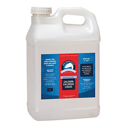 Bare Ground Winter Bare Ground Solutions BGB-2.5C 2.5Gal Liquid Ice Melt, 320 oz, white