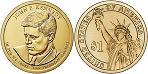 2015 p 25 coin bankroll of john f. kennedy presidential uncirculated