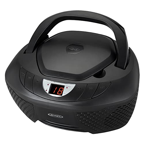 JENSEN CD-475 Portable Stereo CD Player with AM/FM Radio