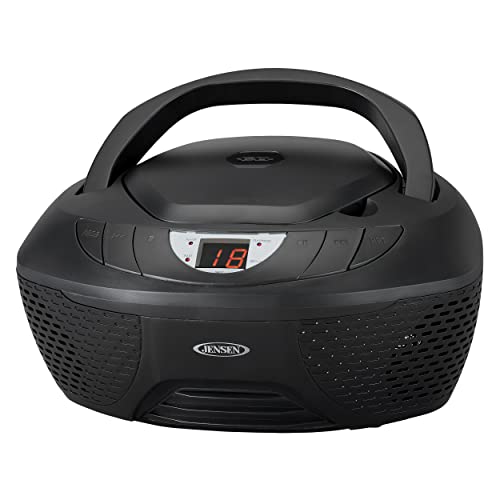 JENSEN CD-475 Portable Stereo CD Player with AM/FM Radio