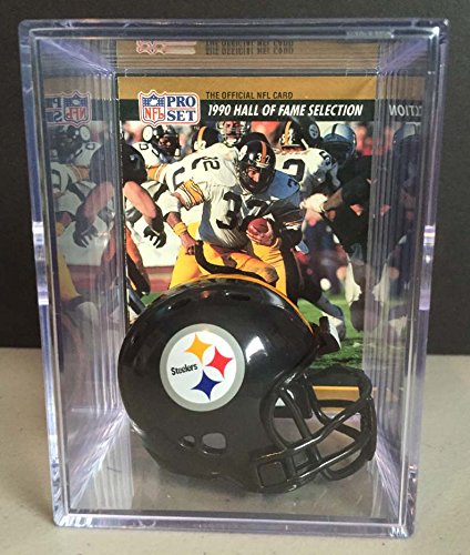 Pittsburgh Steelers NFL Helmet Shadowbox w/Franco Harris card