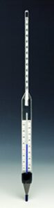safetyblue precision hydrometer astm s561hl-14 37/49 api/0/150°f thermometer with nist certificate