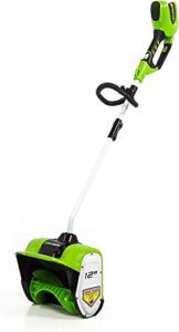 greenworks 40v (75+ compatible tools) 12” cordless snow shovel, tool only