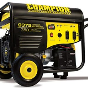 Champion 7500-Watt Portable Generator with Electric Start and 25-ft. Extension Cord