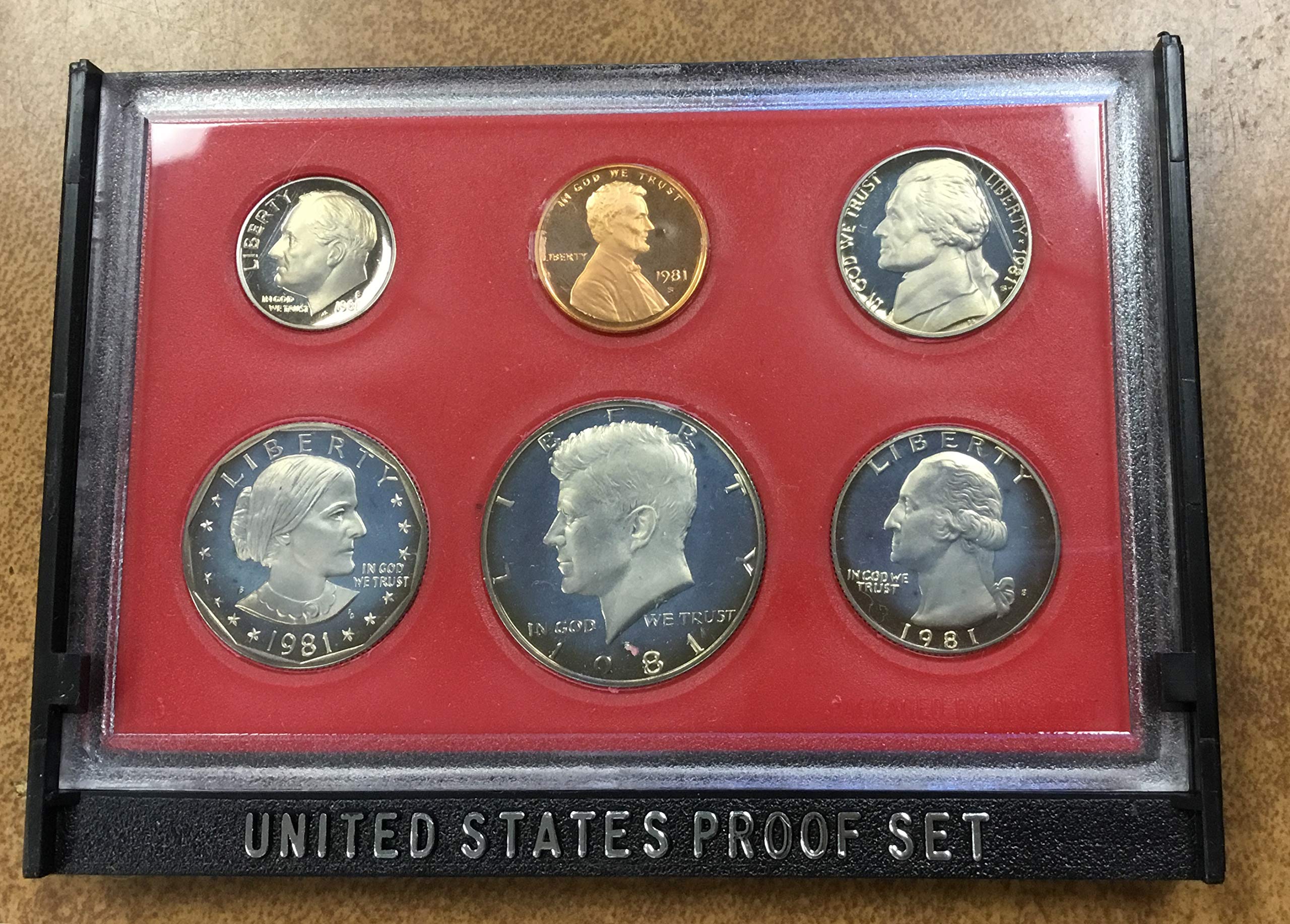 1981 S US Proof Set Original Government Packaging