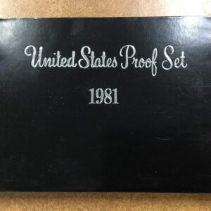 1981 S US Proof Set Original Government Packaging