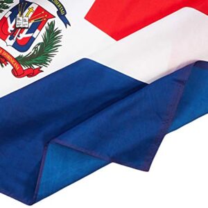 Quality Standard Flags dominicanrep23 Dominican Republic 2x3ft Flag, 2 by 3'