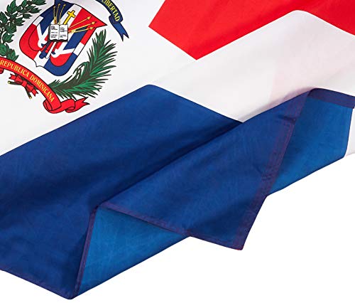 Quality Standard Flags dominicanrep23 Dominican Republic 2x3ft Flag, 2 by 3'