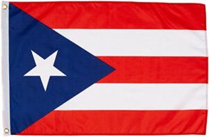 quality standard flags puertorico23 puerto rico 2x3 country flag, 2 by 3'
