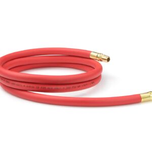 TEKTON 3/8 Inch I.D. x 6 Foot Hybrid Lead-In Air Hose (300 PSI) | 46133