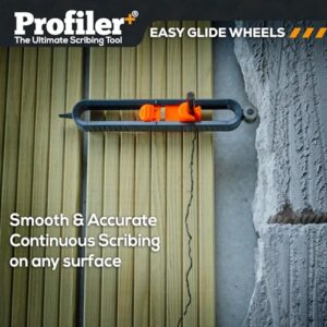 Profiler+ - The Ultimate Scribing Tool - Transfer the Outline of Any Surface onto Any Material - Woodworking Scribe Tool, Precise Contour Gauge Scriber & Construction Tool