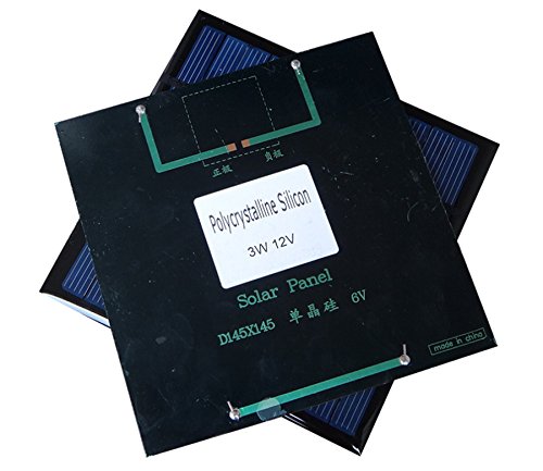 Sunnytech 1pc 3W 12V 250ma Mini Small Solar Panel Module DIY Polysilicon Solar Epoxy Cell Charger B047