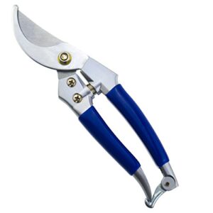 coolife professional garden bypass pruning shears, heavy duty sharp hand pruner for trees, hedges, bonsai, shrubs and roses