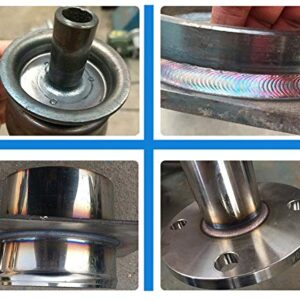 Hanchen Rotary Welding Positioner 0-90º 180mm Turntable Table Welder Positioner for Circle Welding 3.15" 80mm Chuck with CE Certificate