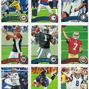 2011 Topps NFL Football Series Complete Mint Hand Collated 440 Card Set Loaded with Rookies Including Von Miller, JJ Watt, Cam Newton Plus Complete M (Mint)