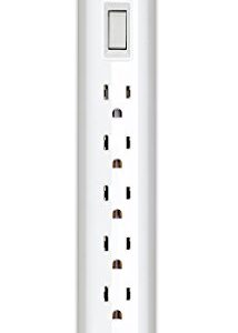 360 Electrical 360310 Villa 6 Outlet Power Strip, 3'