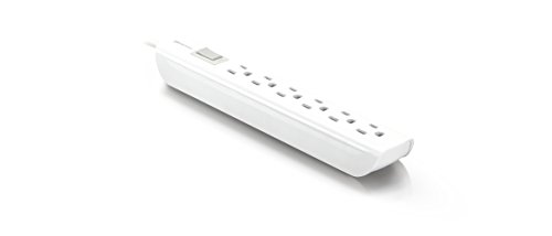 360 Electrical 360310 Villa 6 Outlet Power Strip, 3'