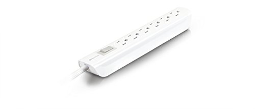 360 Electrical 360310 Villa 6 Outlet Power Strip, 3'