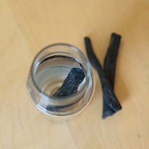 Binchotan Charcoal - Water Purifying Sticks for Great-Tasting Water from Kishu, Japan - Each Stick Filters up to 2 Liters of Water - 3 Sticks